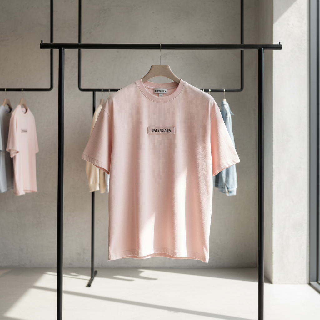 تیشرت مراکشی کبریتی نسکافه ای بالنسیاگا