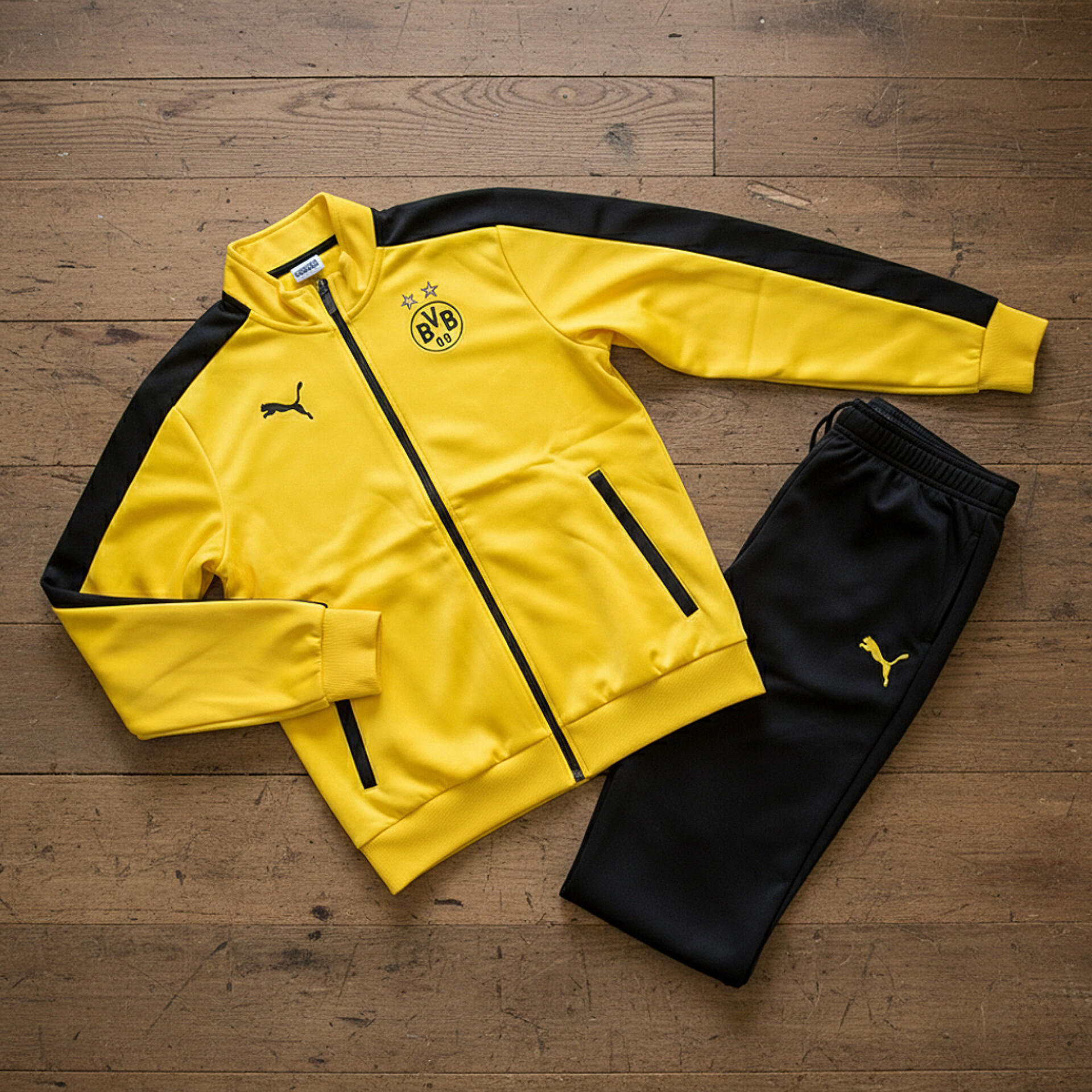 ست راحتی مردانه سوییشرت شلوار دورتموند مدل BVB09